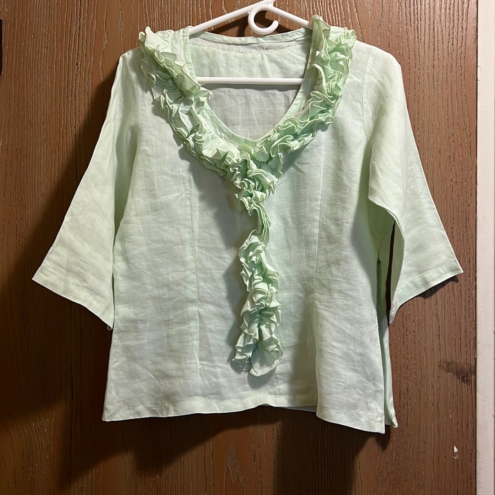 Ruffle blouse